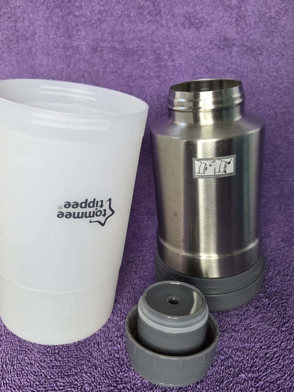 Tommee Tippee Portable Baby Bottle Warmer With Flask, Thicker And Lid